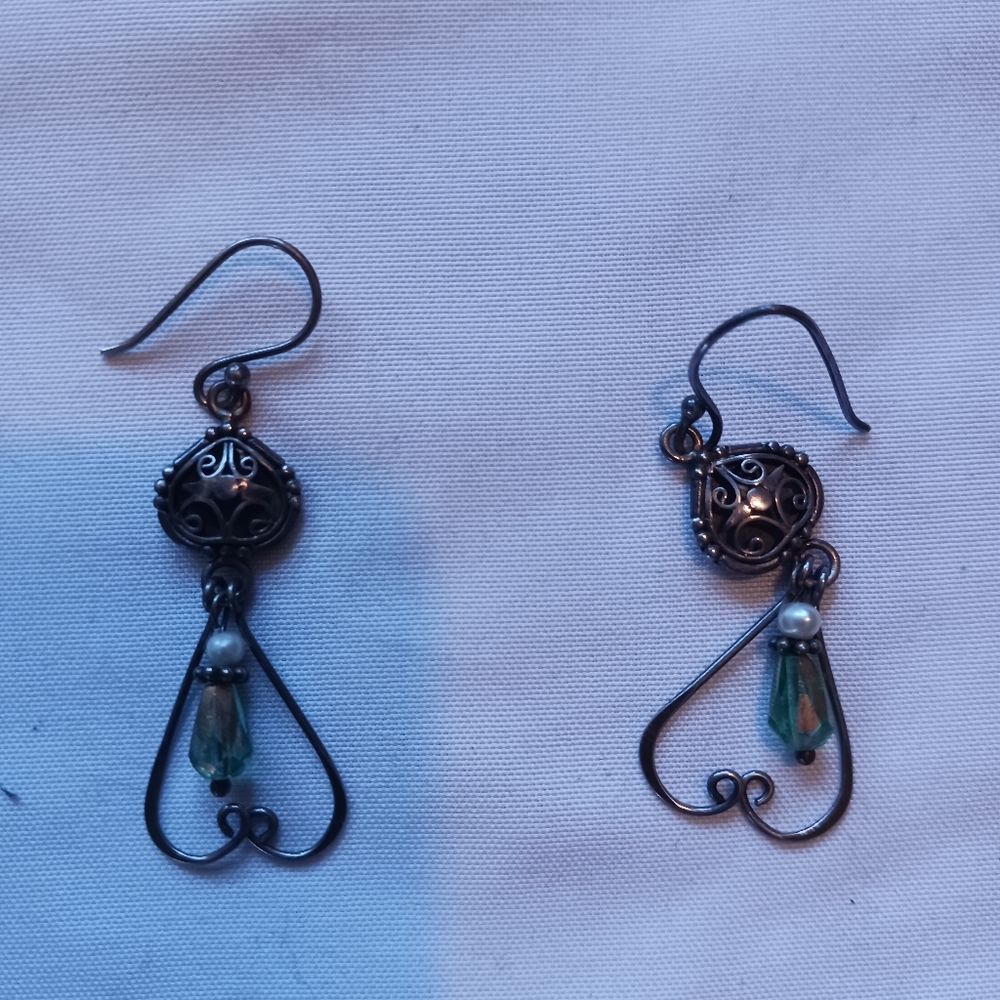 Sterling Silver Dangle Earrings
